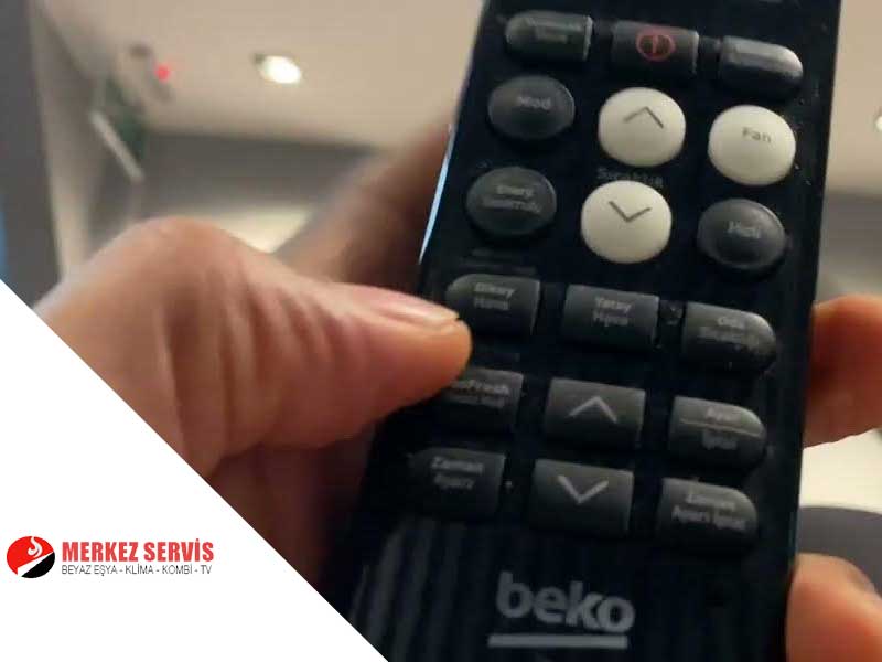 Beko klima temizleme tuşu nedir?